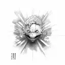 Tokyo Ghoul tattoo design idea