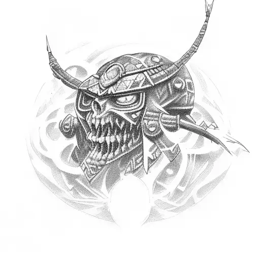 shaman king tattoo design idea