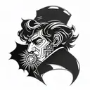 Clockwork Beethoven tattoo design idea