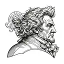 beethoven tattoo design idea