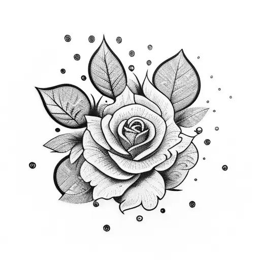 Intricate lash design with a touch of floral elements tattoo design idea