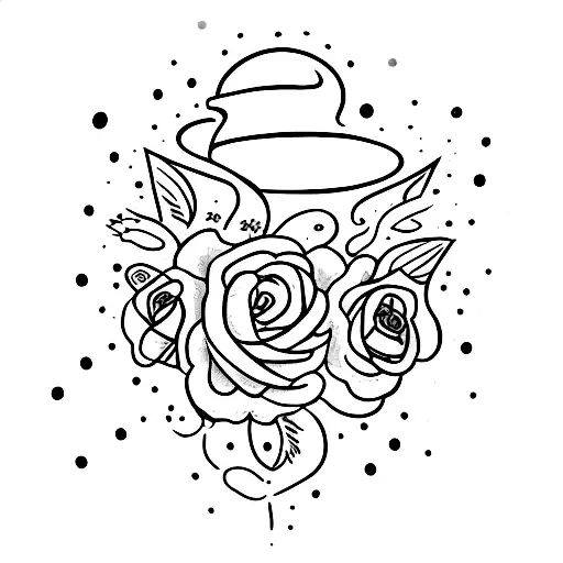 "spotless" in cursive tattoo design idea