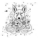 "spotless" in cursive tattoo design idea