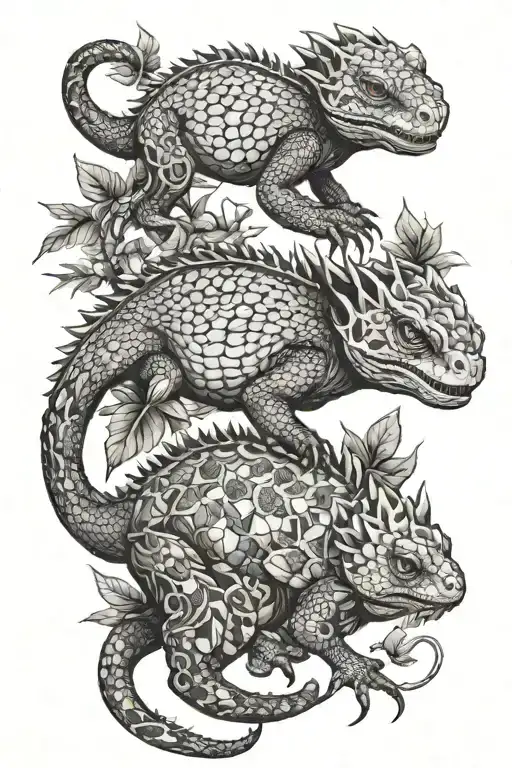 animals, transgender, wandering, reptiles, nature tattoo design idea