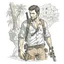 nathan drake tattoo design idea