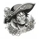 one piece tattoo design idea