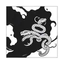 karma tarot card oroborus snake tattoo design idea