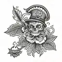 FTW IDGAF tattoo design idea