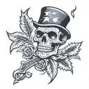 FTW IDGAF tattoo design idea