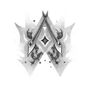 Dagger tattoo design idea