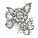 I want to get Amat Victoria Curam tattooed on my arm. Can you produce a visual for me? tattoo design idea