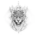 Shiv bhakt tattoo design idea