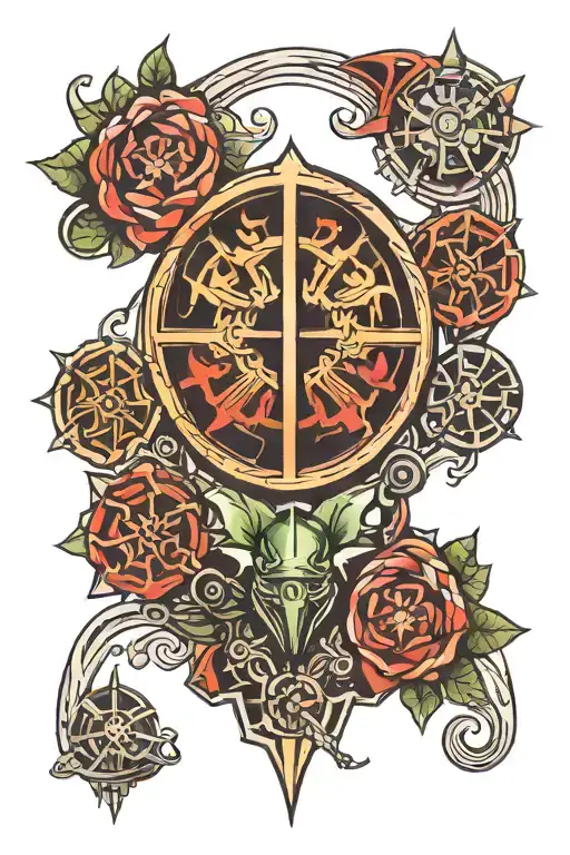 star wars imperial logo tattoo design idea