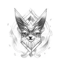 A Harry Potter themed sleeve featuring various Patronus animals intertwined with magical elements tattoo design idea