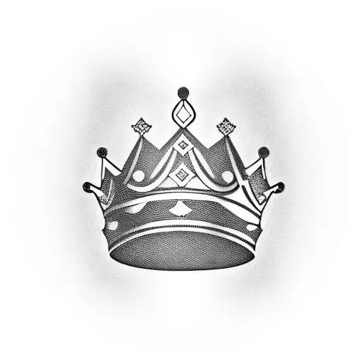 King's Crown tattoo design idea