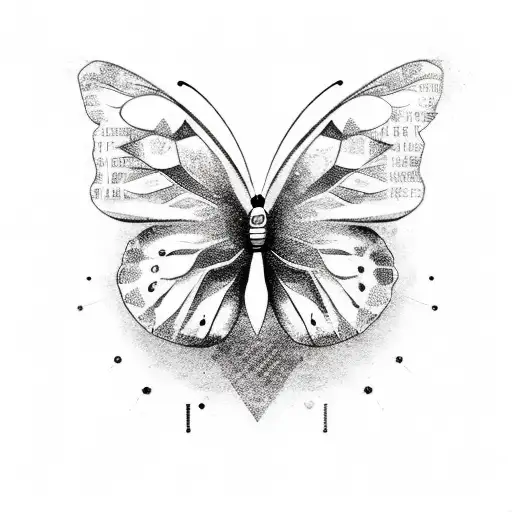 dare to have no limits, I belong to myself, nothing lasts forever, a butterfly, power and a heart tattoo design idea