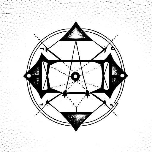 Constellation libra and aries combining into infinity for love and friendship  tattoo design idea