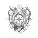 final fantasy summons tattoo design idea