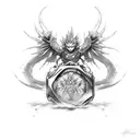 final fantasy summons tattoo design idea