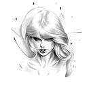 taylor swift lyrics tattoo design idea