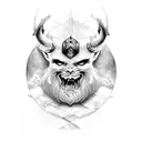 lanza de Odin  tattoo design idea