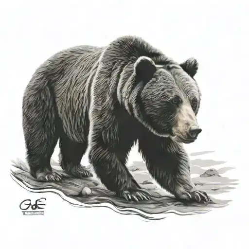 Chicago bear tattoo design idea