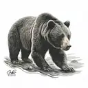 Chicago bear tattoo design idea
