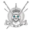 thyroid tattoo design idea