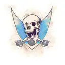 thyroid tattoo design idea