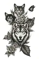 Alaska sleeve tattoo design idea