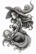 Nami from one piece tattoo design idea