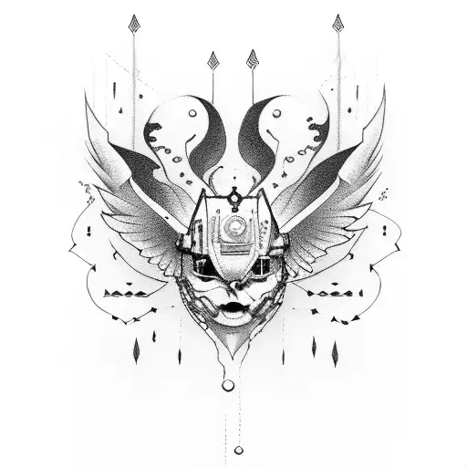 lifeline tattoo design idea