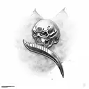 espada tattoo design idea