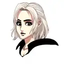 ciri from witcher tattoo design idea