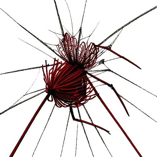 red spider lily with centipede wrapped around stem tattoo design idea