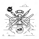 nasa tattoo design idea