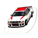 Car drifting  tattoo design idea