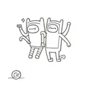 finn and Jake From adventure time tattoo design idea