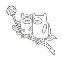 finn and Jake From adventure time tattoo design idea
