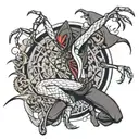 spider dancer tattoo design idea