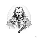 vlad castlevania tattoo design idea