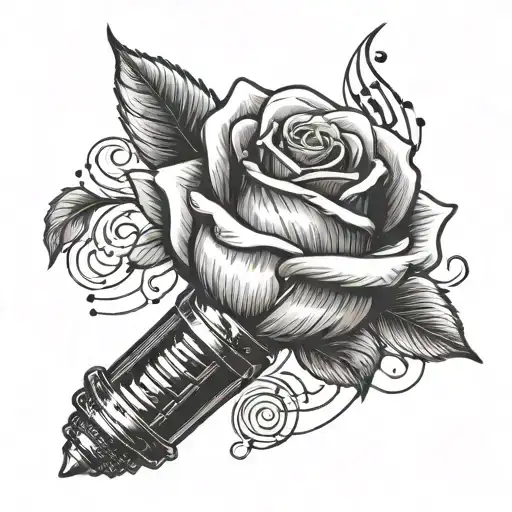 807+ Rose With Music Notes Tattoo Ideas in 2025 - BlackInk AI
