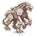 shadow of the colossus all bosses wander and agro  tattoo design idea