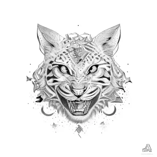 Animal Print tattoo design idea