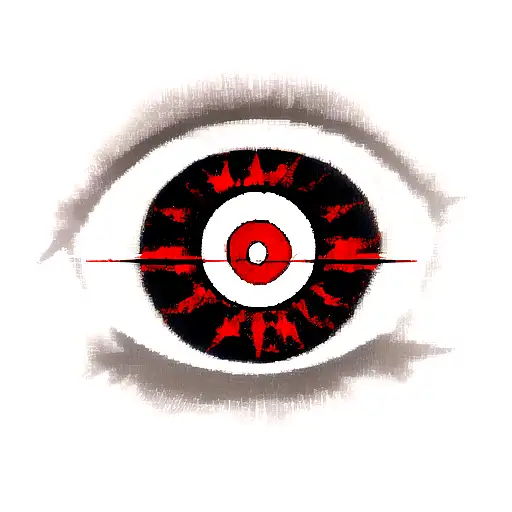 Itachi Sharingan tattoo design idea