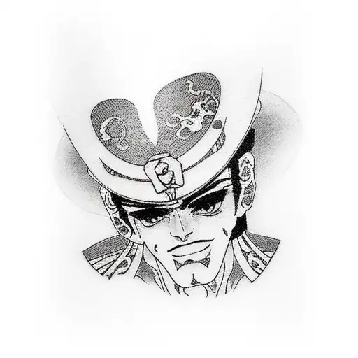 Jotaro kujo tattoo design idea