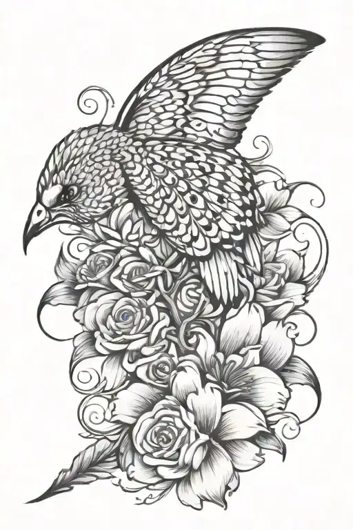 Fighting depression alone   tattoo design idea