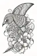 Fighting depression alone   tattoo design idea