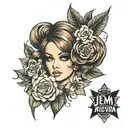 Jenny Rivera tattoo design idea
