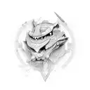 Transition to a new standard of living tattoo design idea